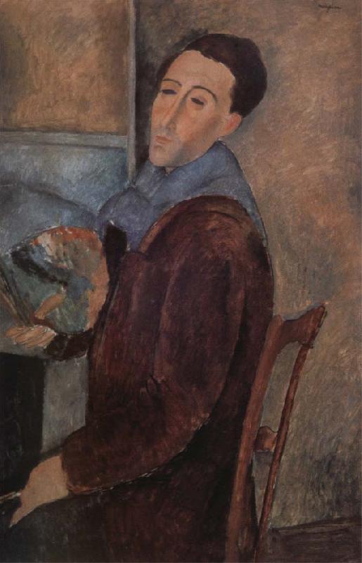Amedeo Modigliani Self-Portrait Sweden oil painting art